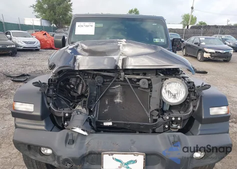 2020 Jeep Wrangler Unlimited Sport S 4X4 из США, поврежденный, VIN 1C4HJXDN2LW313003